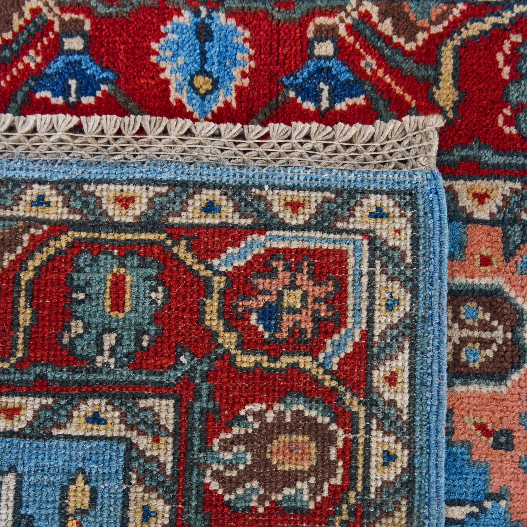 100cm x 150cm Hand Knotted Kazak Rug