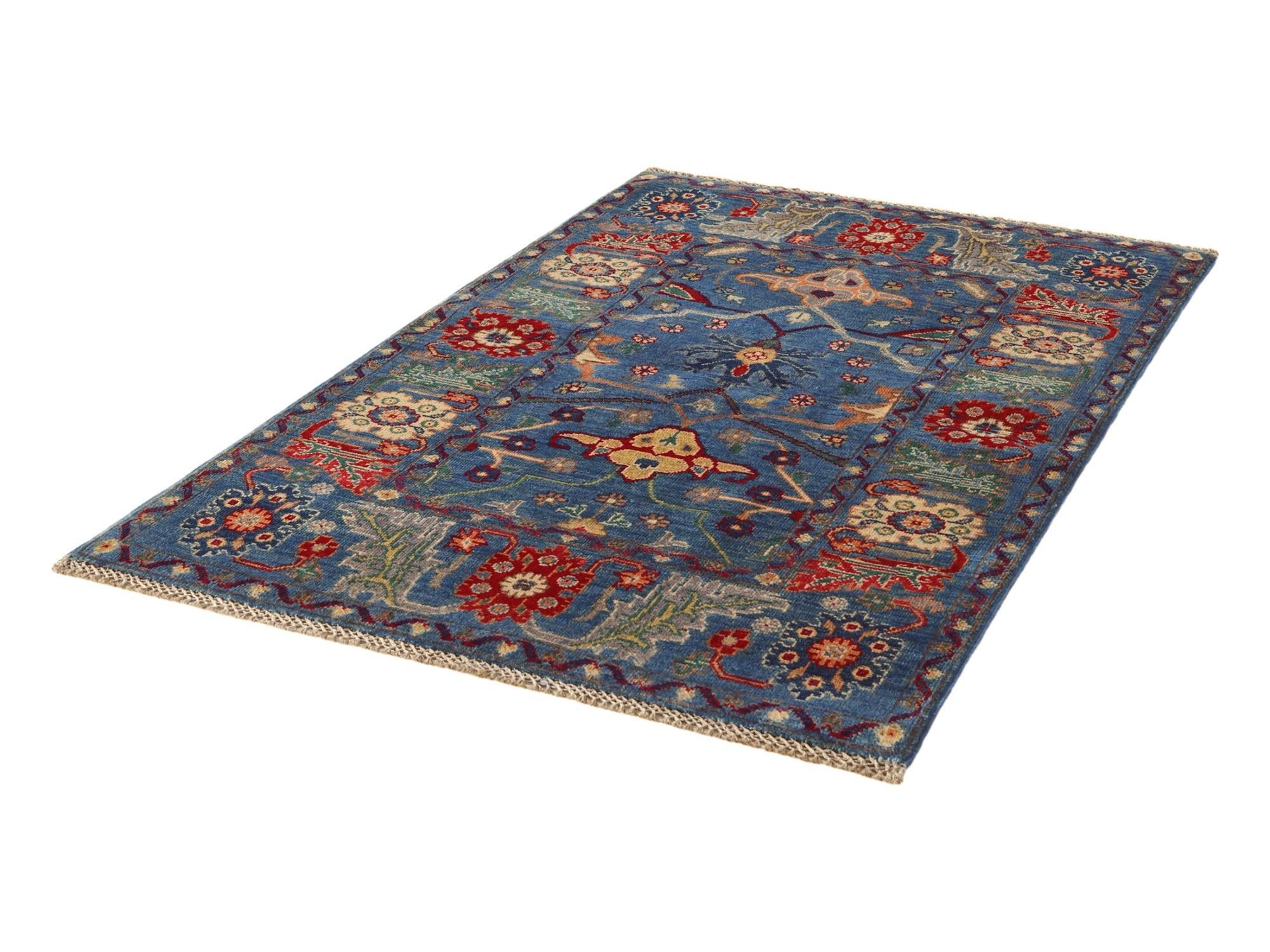 3' 2 x 5' Hand Knotted Kazak Rug