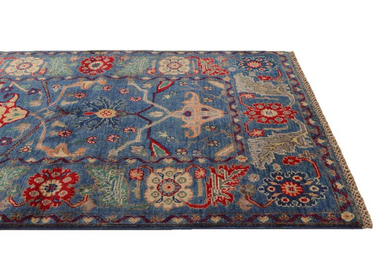 Detail image of 3' 2 x 5' Hand Knotted Kazak Rug