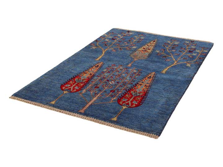 3' 3 x 5' Hand Knotted Kazak Rug