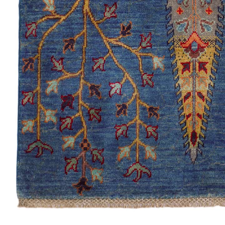 3' 3 x 5' Hand Knotted Kazak Rug