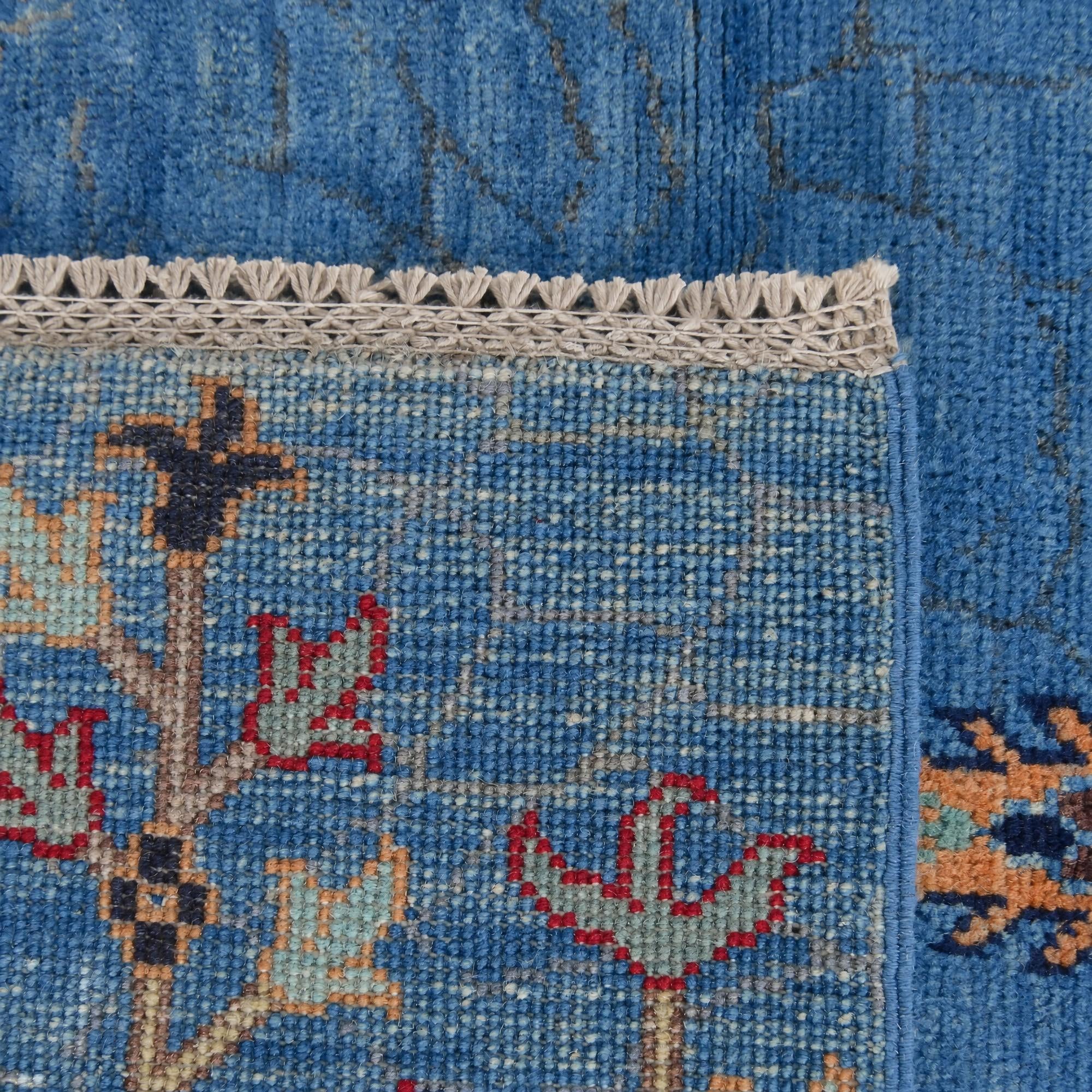 100cm x 150cm anudado a mano Kazak Alfombra