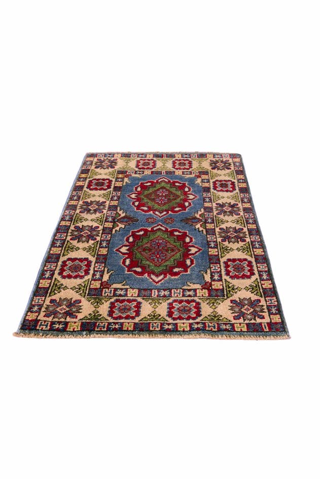Detail image of 2' x 3' Hand Knotted Kazak Rug
