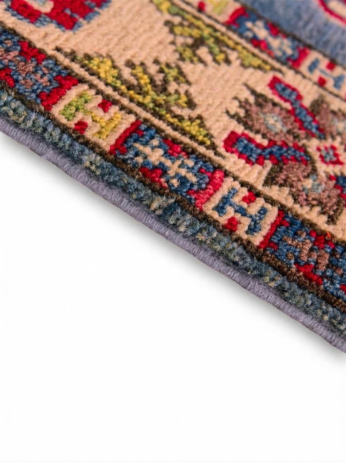Detail image of 2' x 3' Hand Knotted Kazak Rug