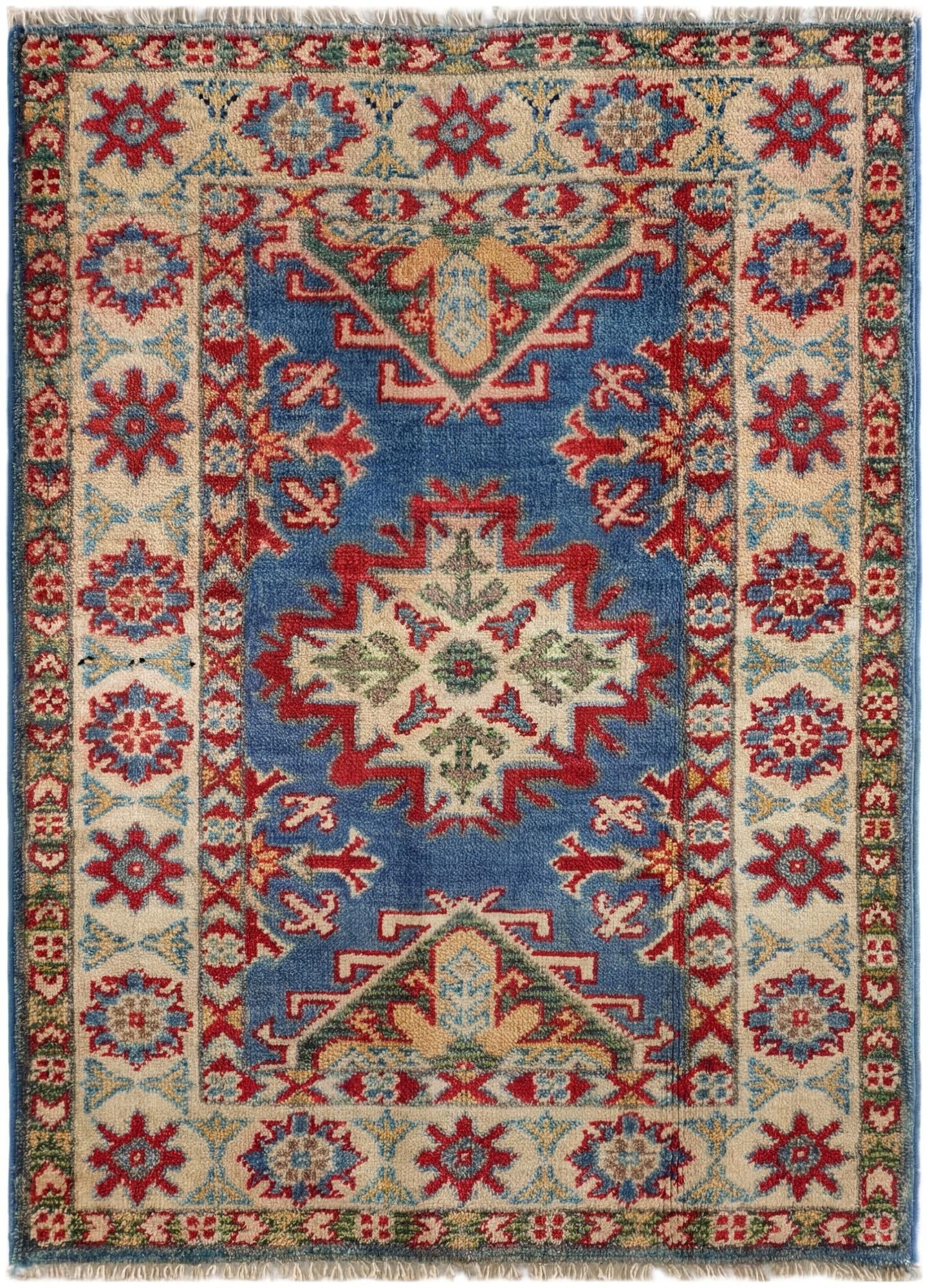 2' 1 x 2' 11 Hand Knotted Kazak Rug