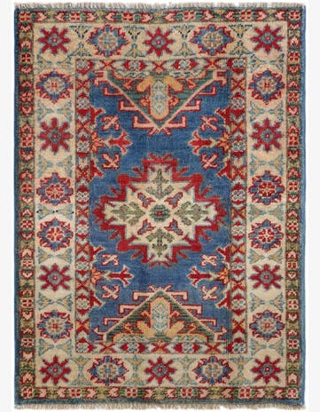 2' 1 x 2' 11 Hand Knotted Kazak Rug