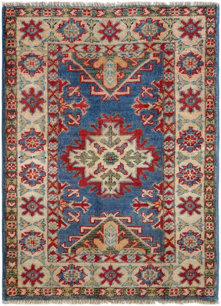 2' 1 x 2' 11 Hand Knotted Kazak Rug