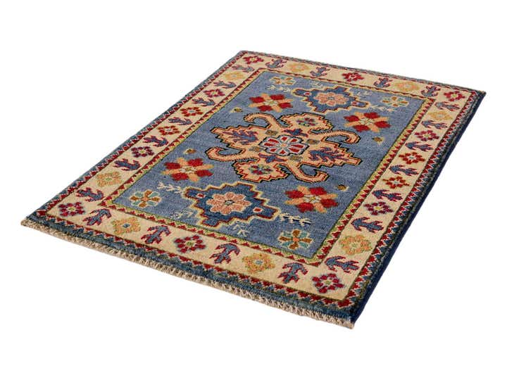 2' 1 x 3' Hand Knotted Kazak Rug