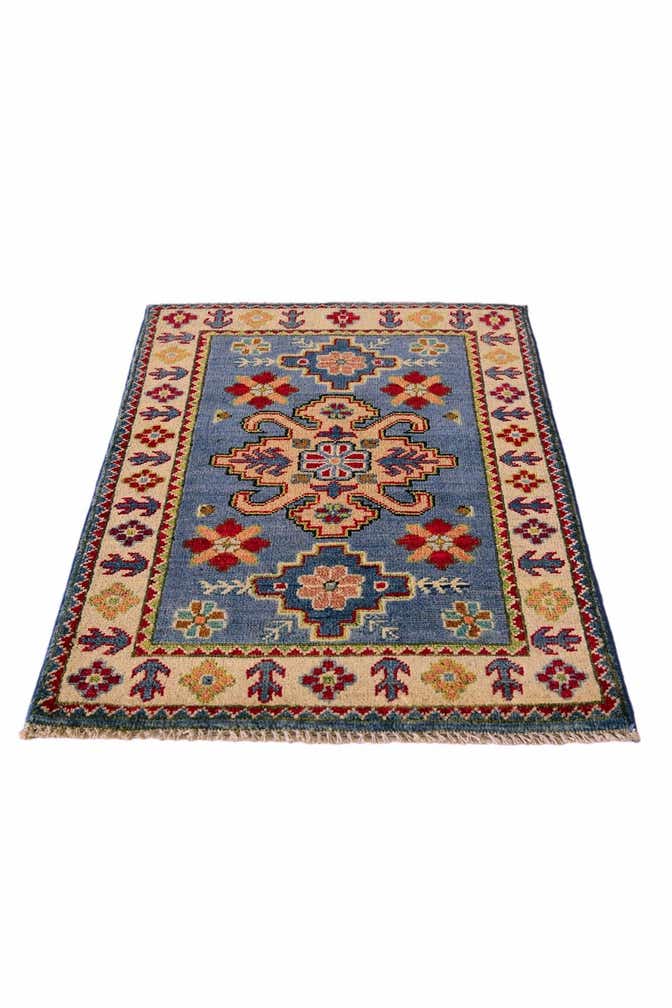 2' 1 x 3' Hand Knotted Kazak Rug