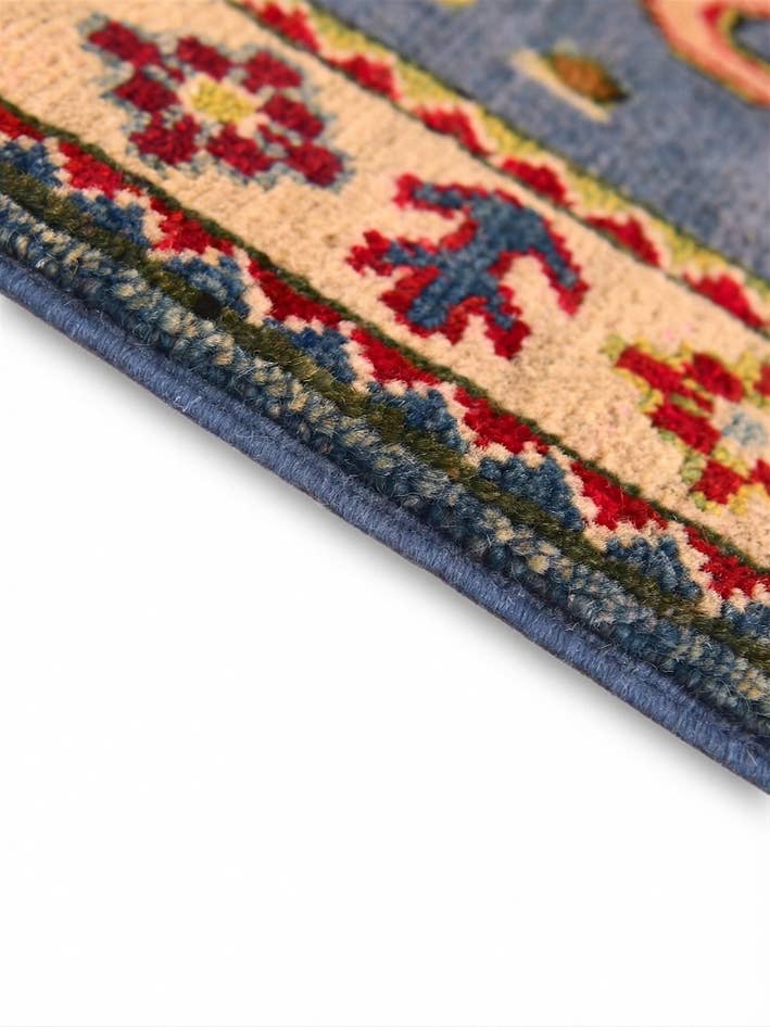 Detail image of 2' 1 x 3' Hand Knotted Kazak Rug