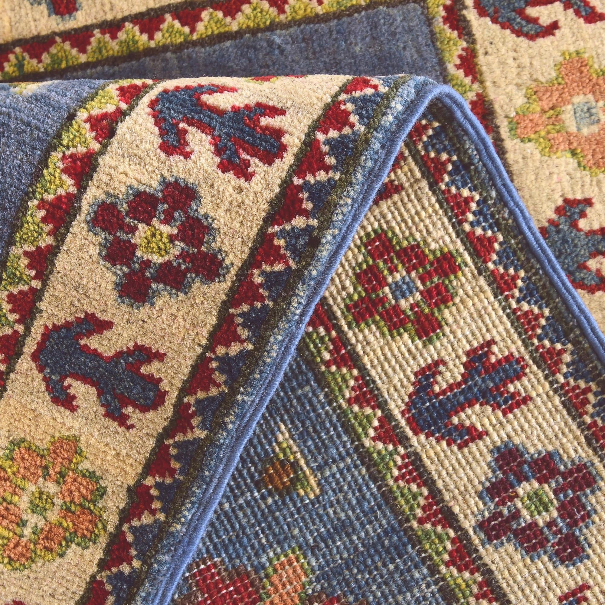 2' 1 x 3' Hand Knotted Kazak Rug