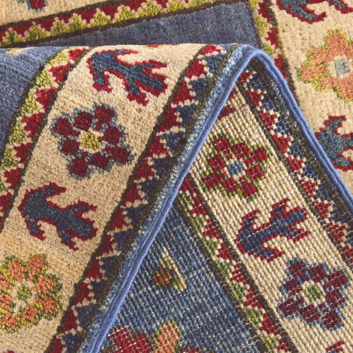 2' 1 x 3' Hand Knotted Kazak Rug