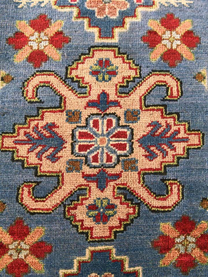 2' 1 x 3' Hand Knotted Kazak Rug