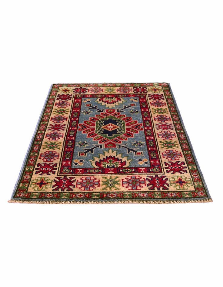 Detail image of 2' x 3' Hand Knotted Kazak Rug