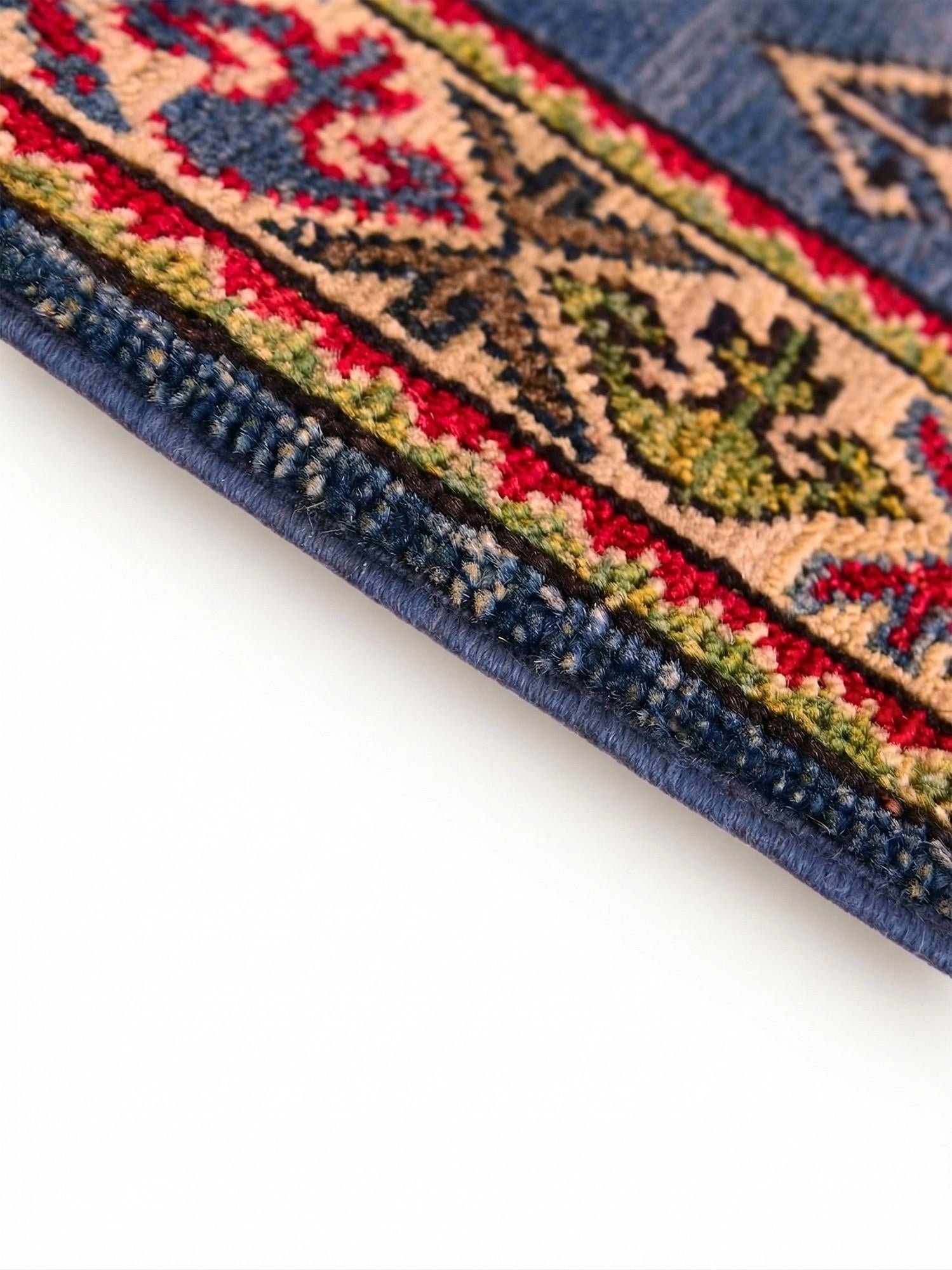 60cm x 90cm Hand Knotted Kazak Rug
