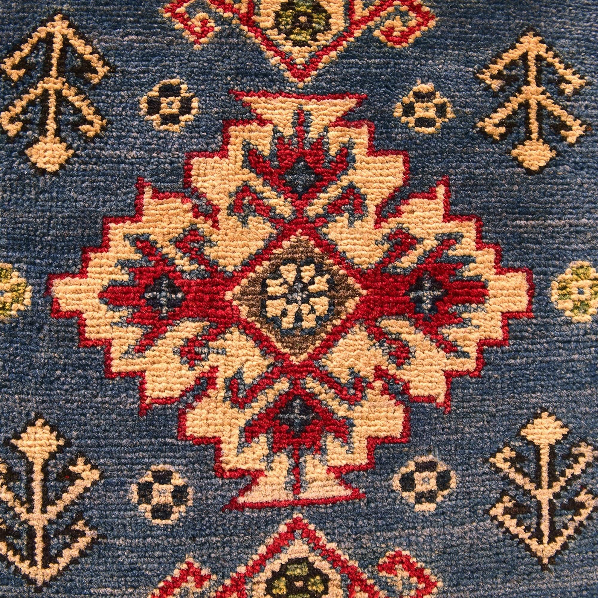 60cm x 90cm Hand Knotted Kazak Rug