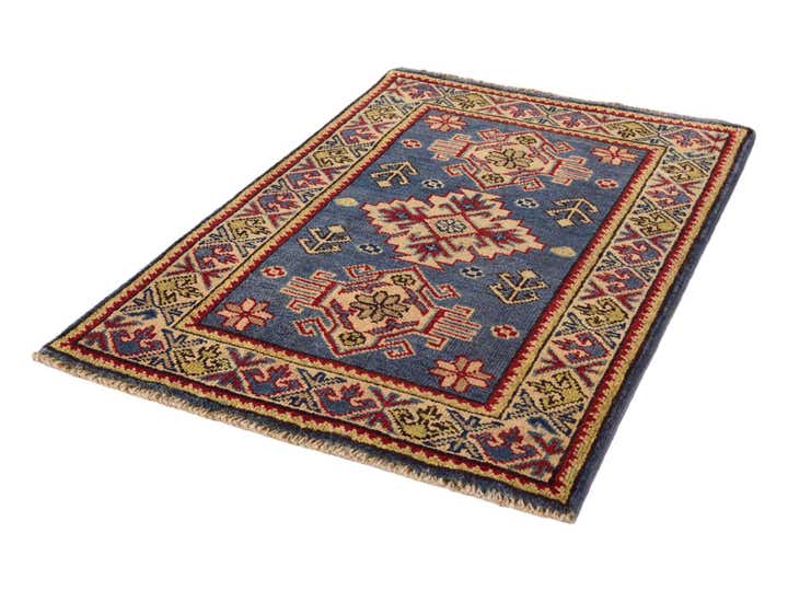 2' x 3' Hand Knotted Kazak Rug
