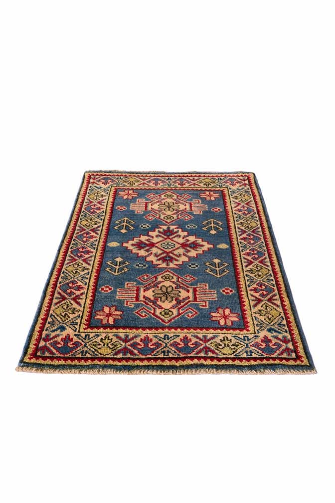 2' x 3' Hand Knotted Kazak Rug