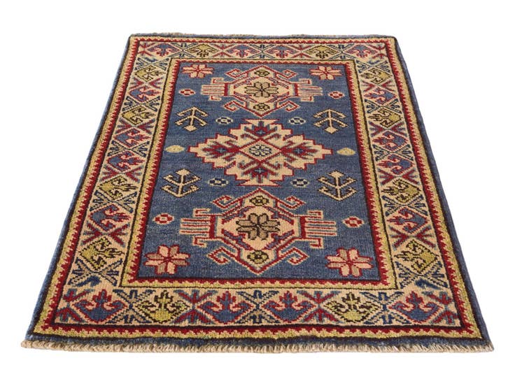 Detail image of 2' x 3' Hand Knotted Kazak Rug