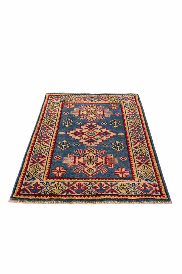 Detail image of 2' x 3' Hand Knotted Kazak Rug