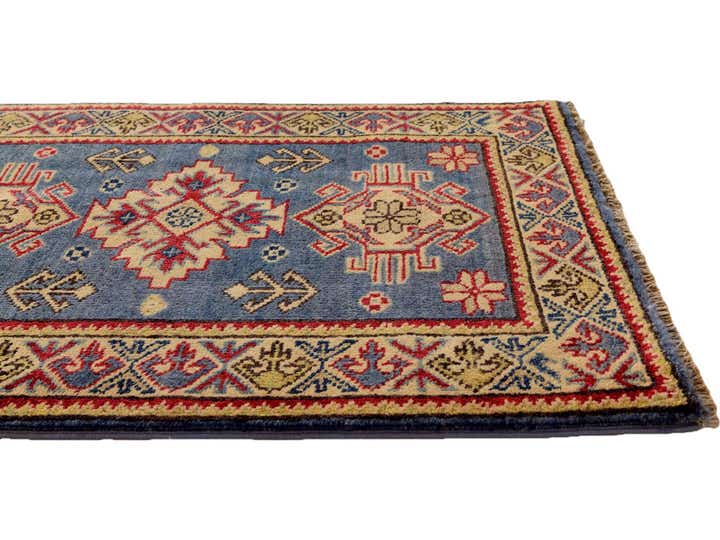 2' x 3' Hand Knotted Kazak Rug
