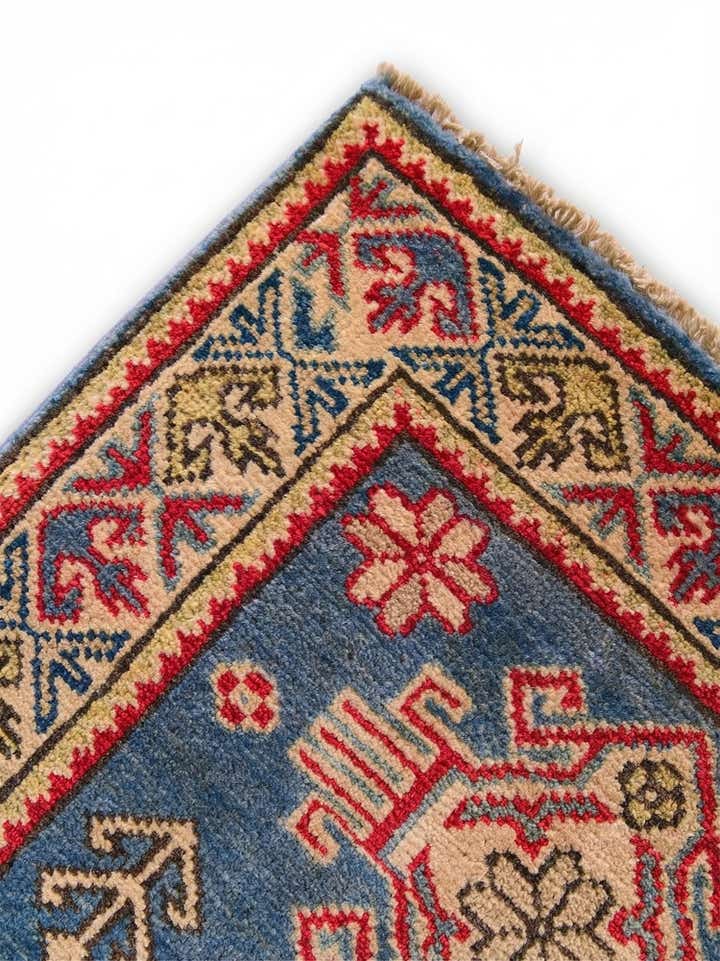 2' x 3' Hand Knotted Kazak Rug