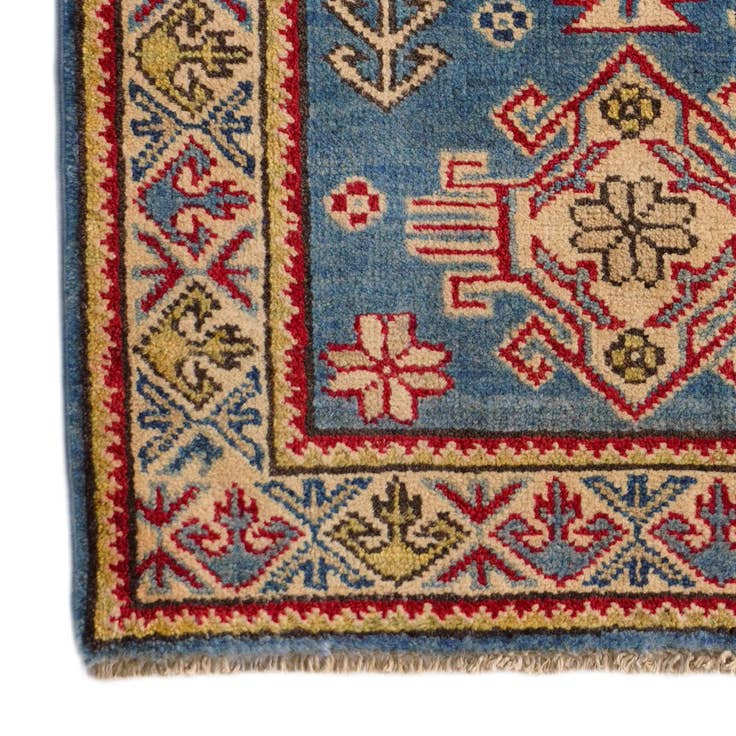 Detail image of 2' x 3' Hand Knotted Kazak Rug