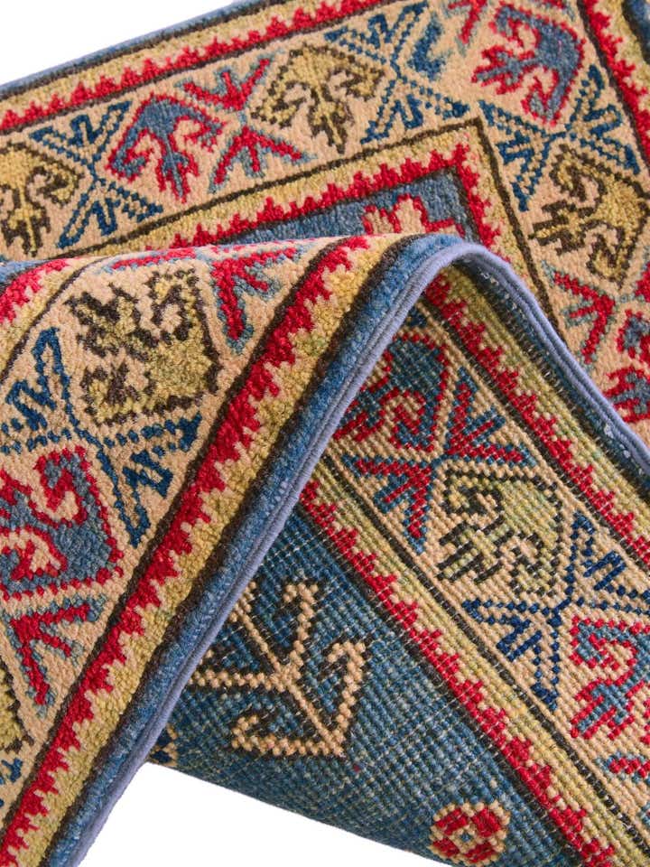 2' x 3' Hand Knotted Kazak Rug