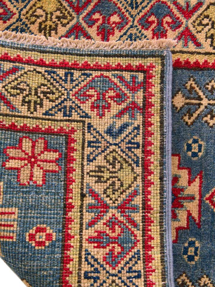 2' x 3' Hand Knotted Kazak Rug