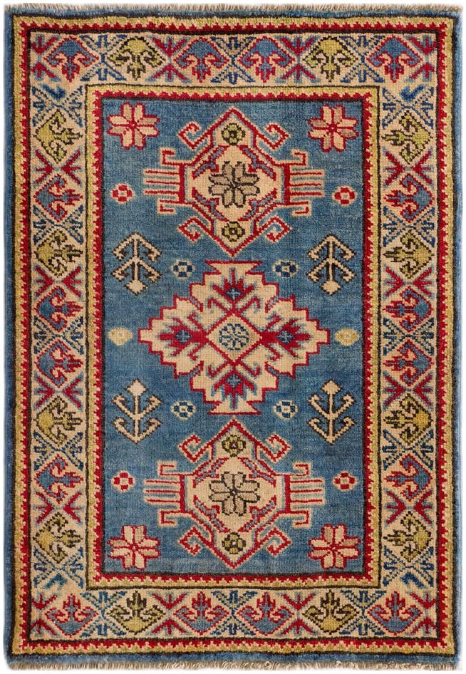 Detail image of 2' x 3' Hand Knotted Kazak Rug