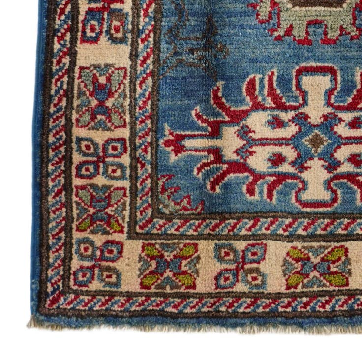 Detail image of 2' 1 x 3' Hand Knotted Kazak Rug