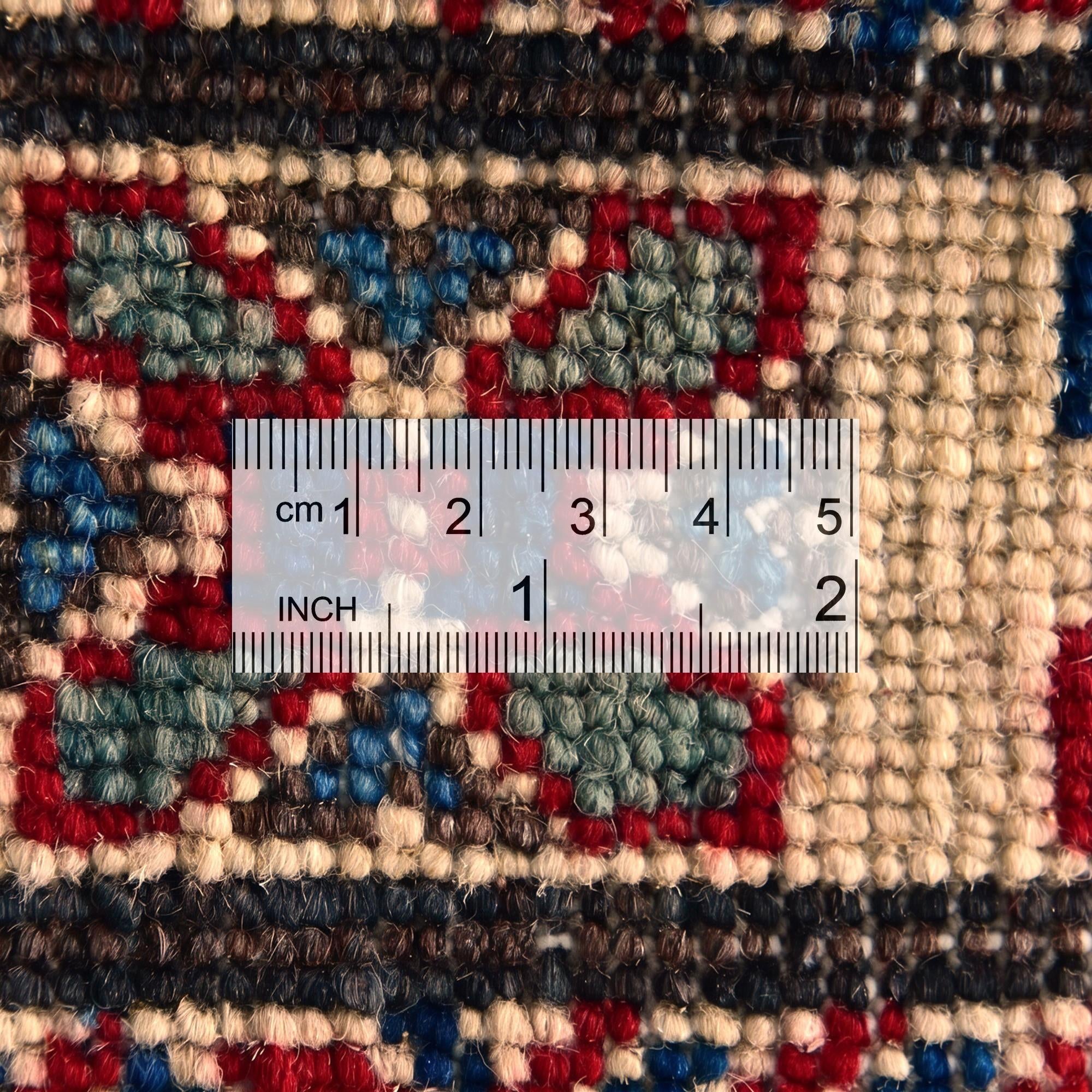 2' 1 x 3' Hand Knotted Kazak Rug