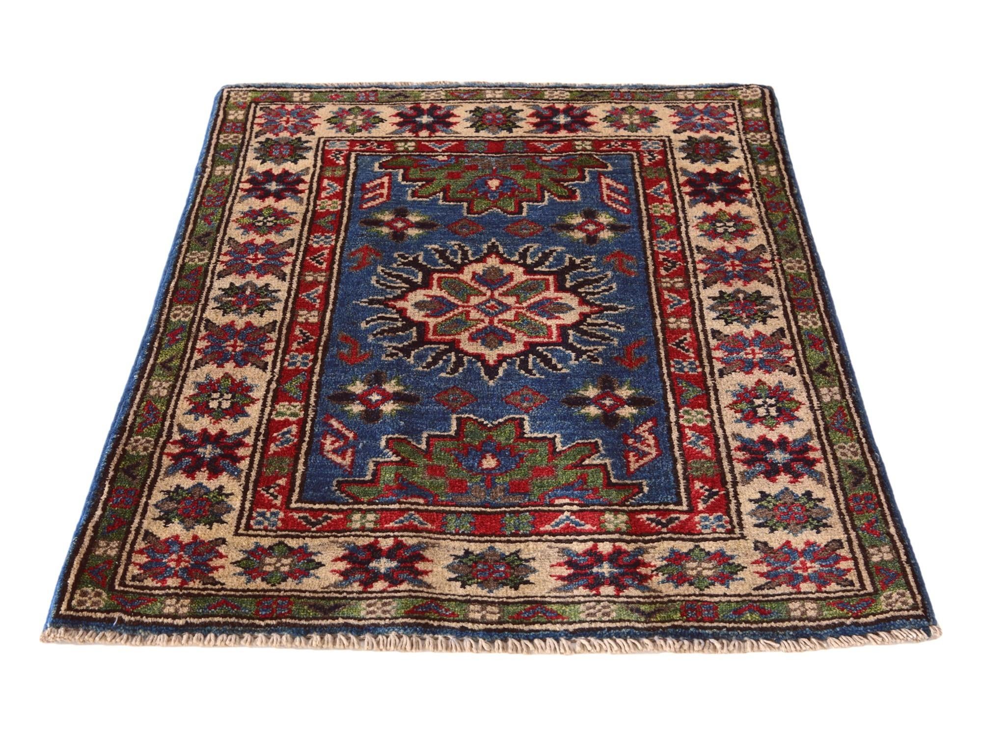 2' 2 x 2' 8 Hand Knotted Kazak Rug