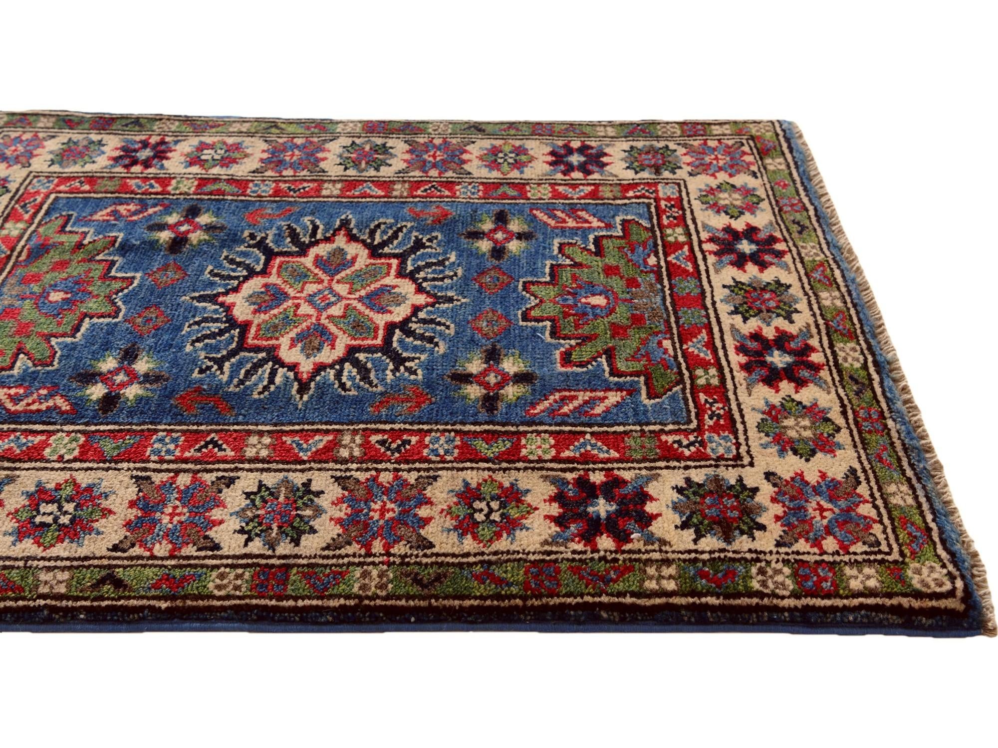 2' 2 x 2' 8 Hand Knotted Kazak Rug