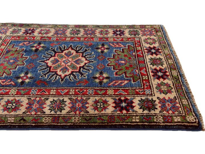 2' 2 x 2' 8 Hand Knotted Kazak Rug