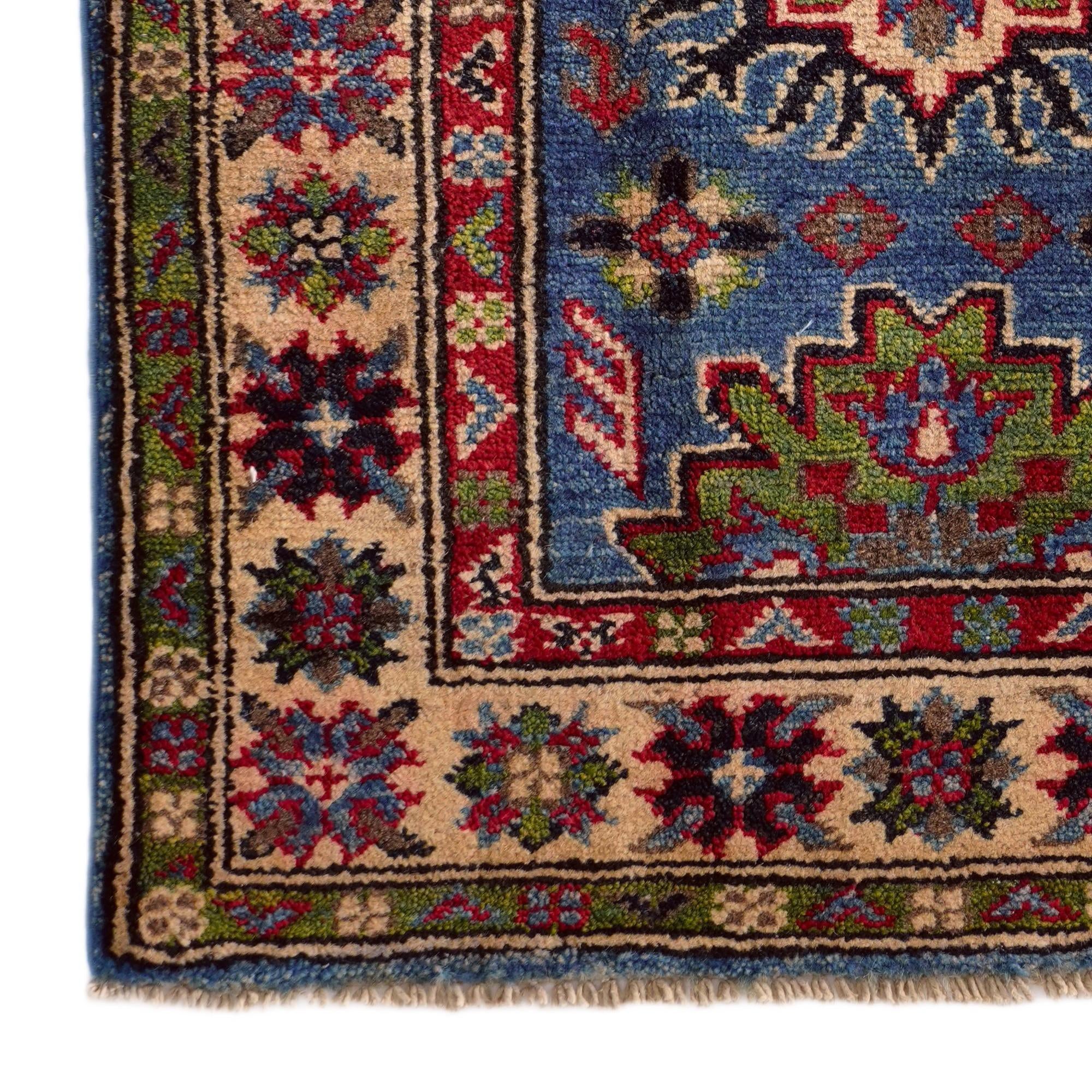 2' 2 x 2' 8 Hand Knotted Kazak Rug
