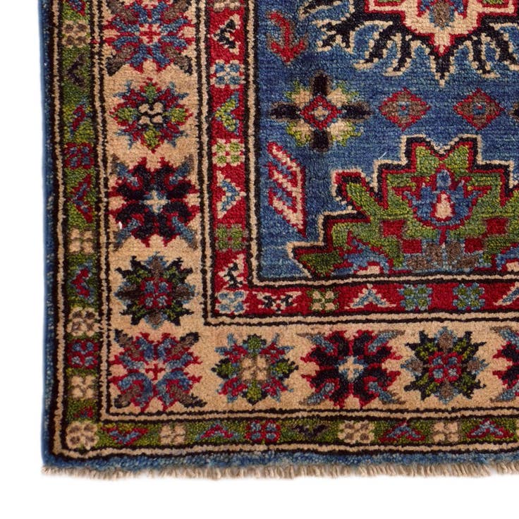Detail image of 2' 2 x 2' 8 Hand Knotted Kazak Rug