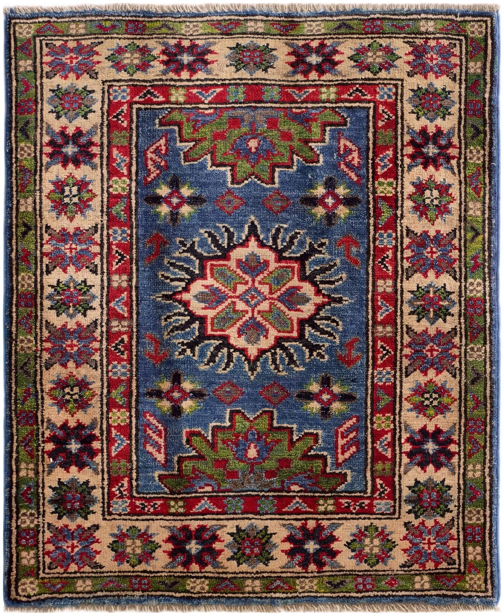 2' 2 x 2' 8 Hand Knotted Kazak Rug