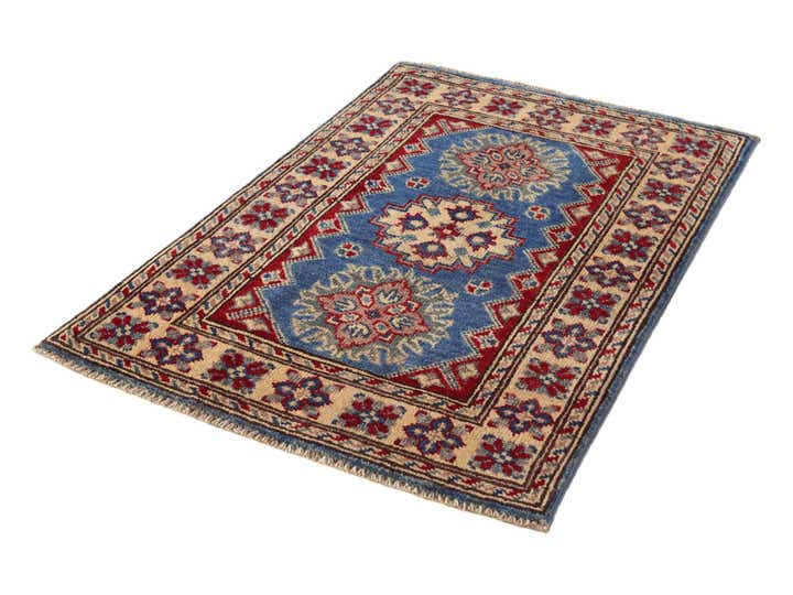 2' x 3' Hand Knotted Kazak Rug