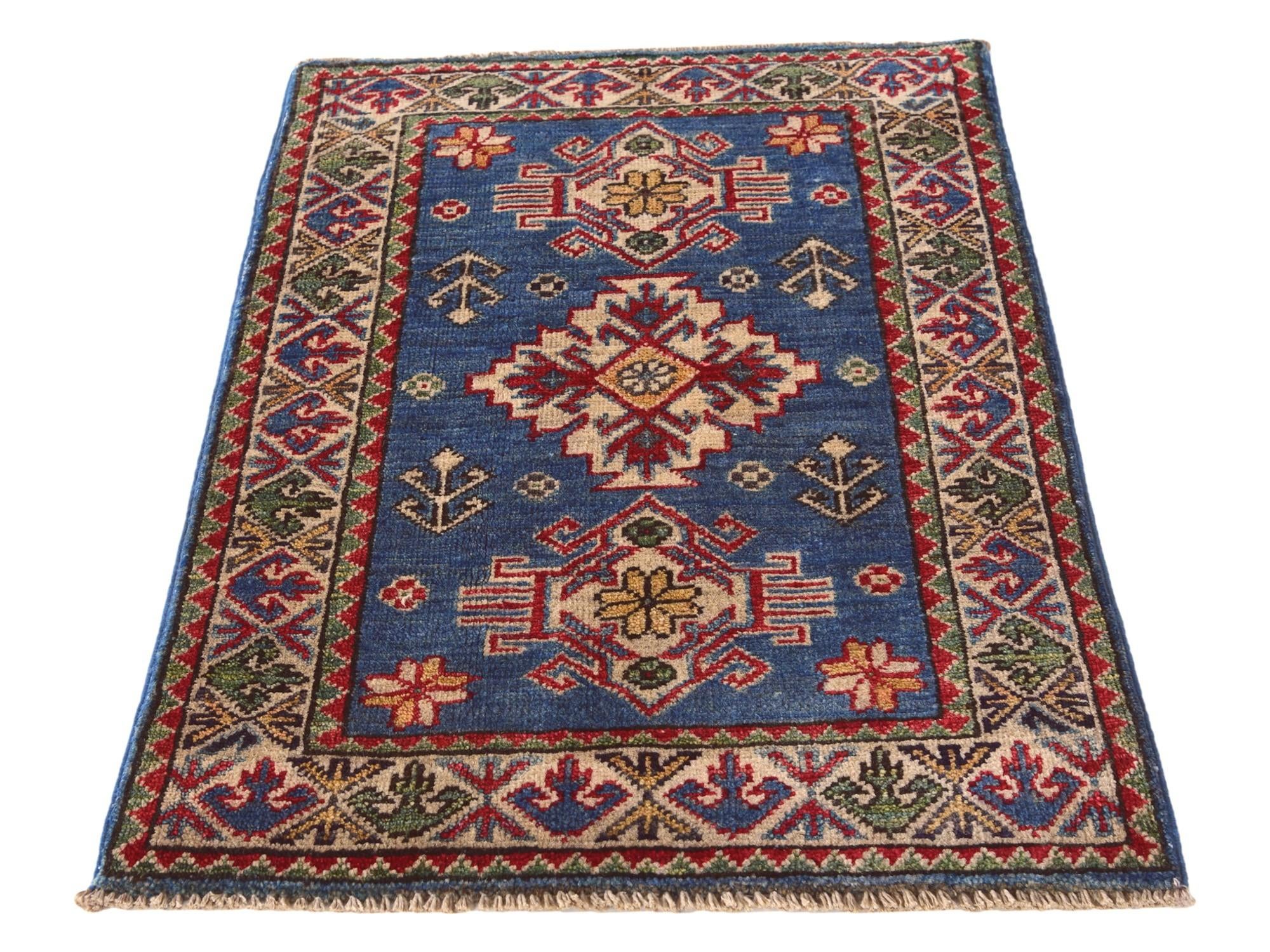 2' 1 x 3' 1 Hand Knotted Kazak Rug