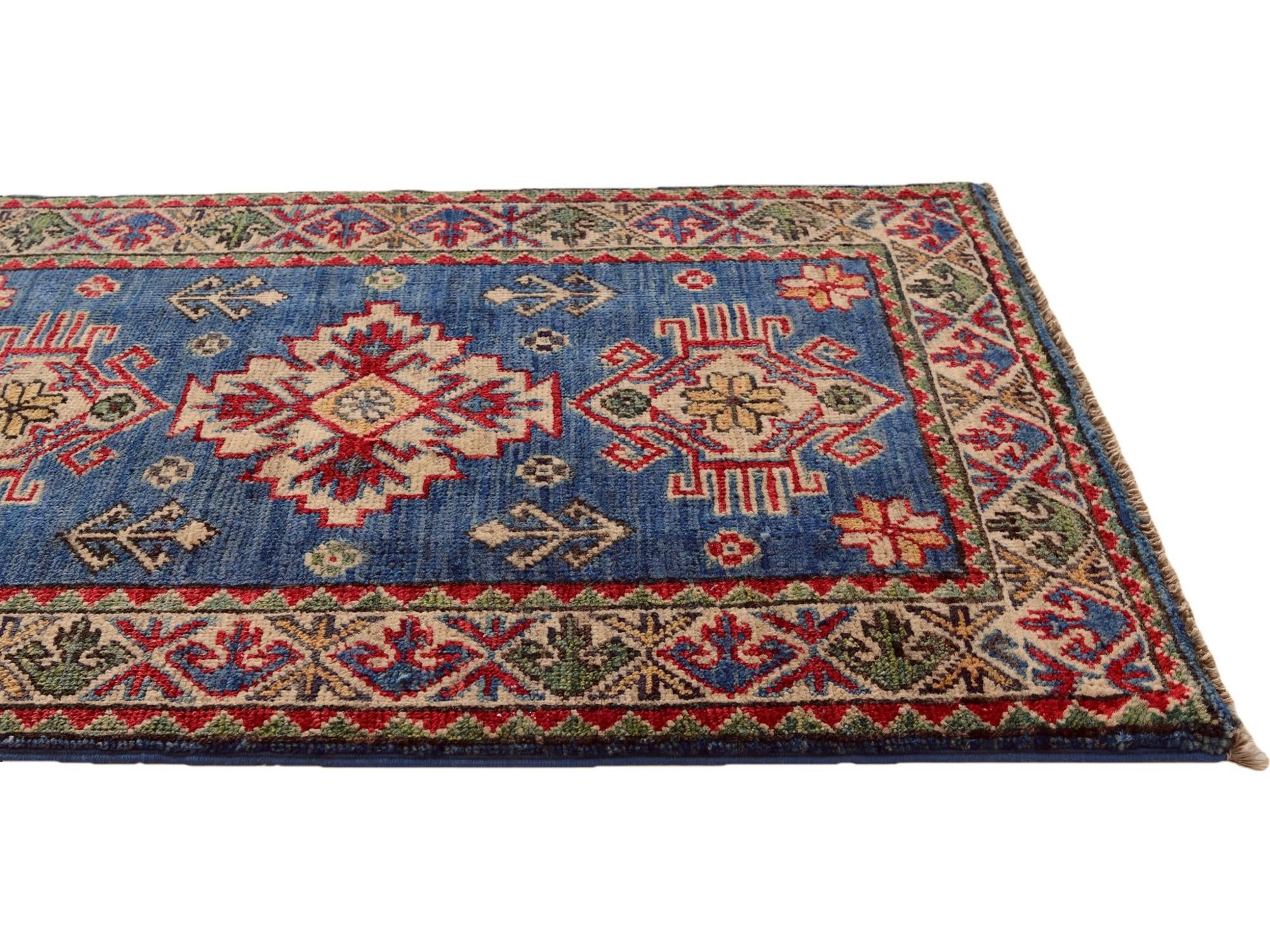 2' 1 x 3' 1 Hand Knotted Kazak Rug