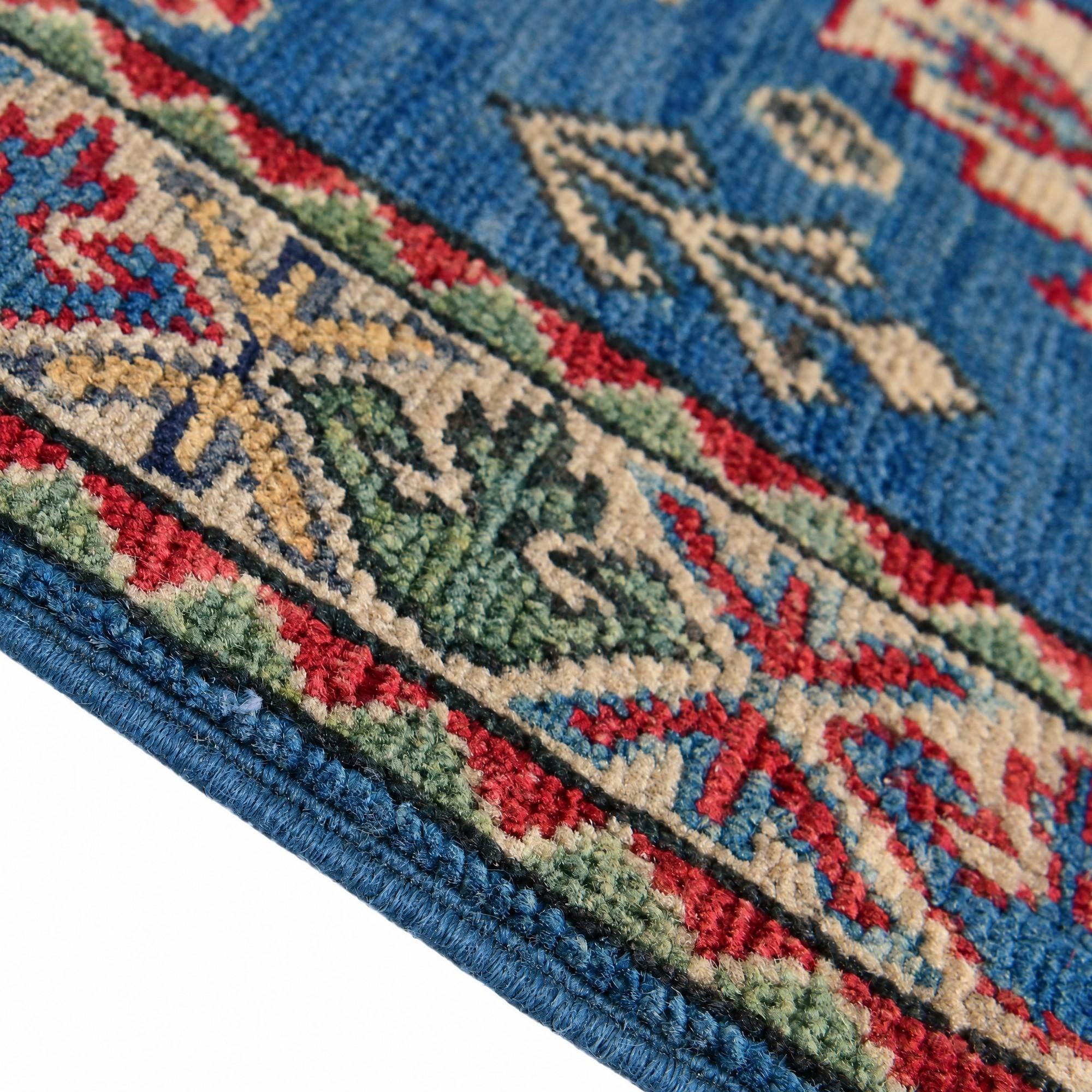 65cm x 95cm Hand Knotted Kazak Rug