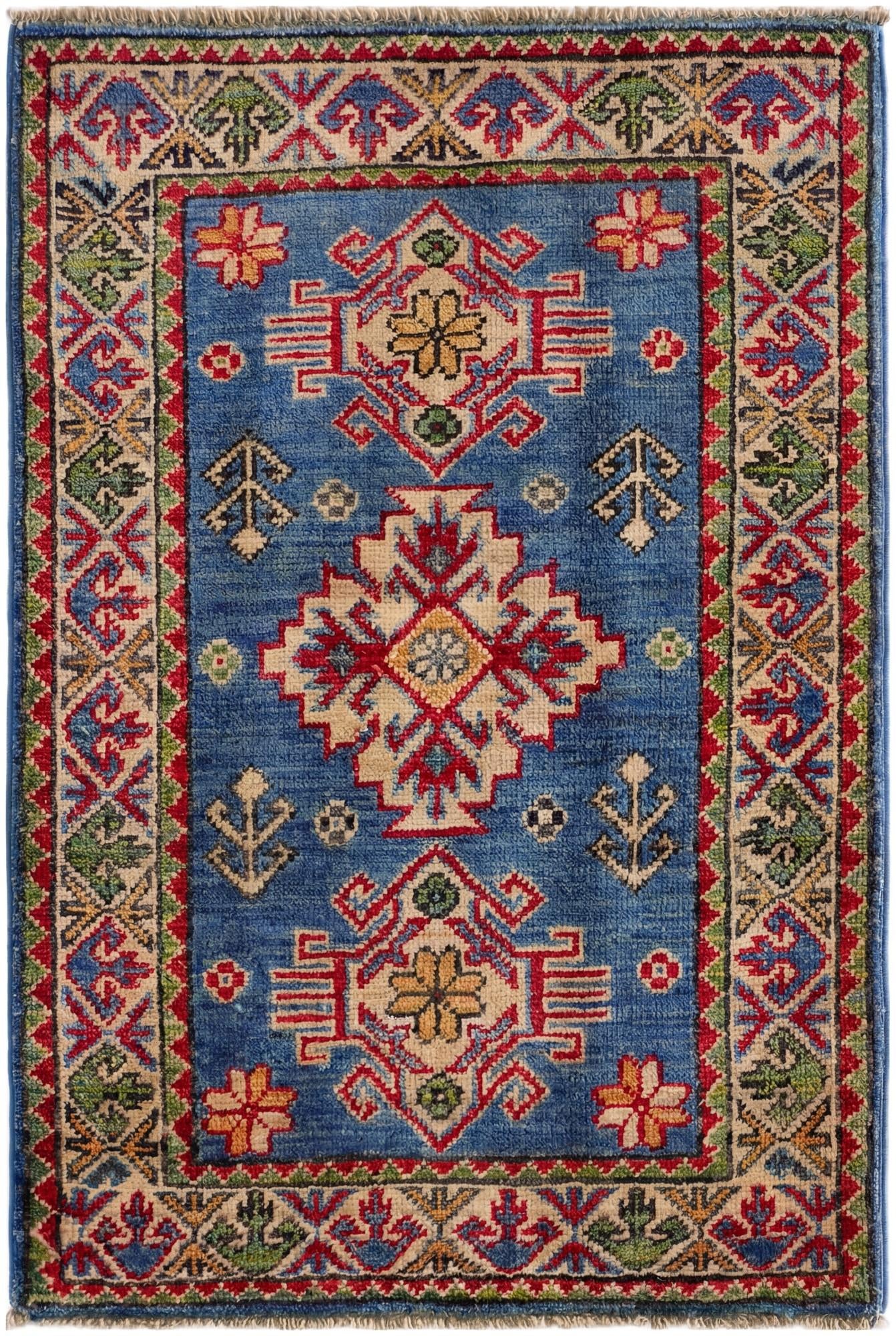 2' 1 x 3' 1 Hand Knotted Kazak Rug