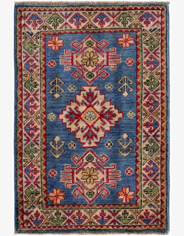 2' 1 x 3' 1 Hand Knotted Kazak Rug