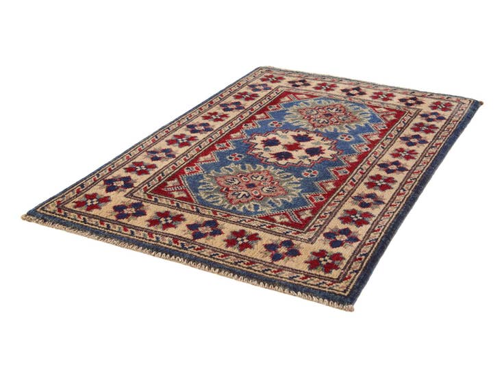 Detail image of 2' 1 x 3' Hand Knotted Kazak Rug
