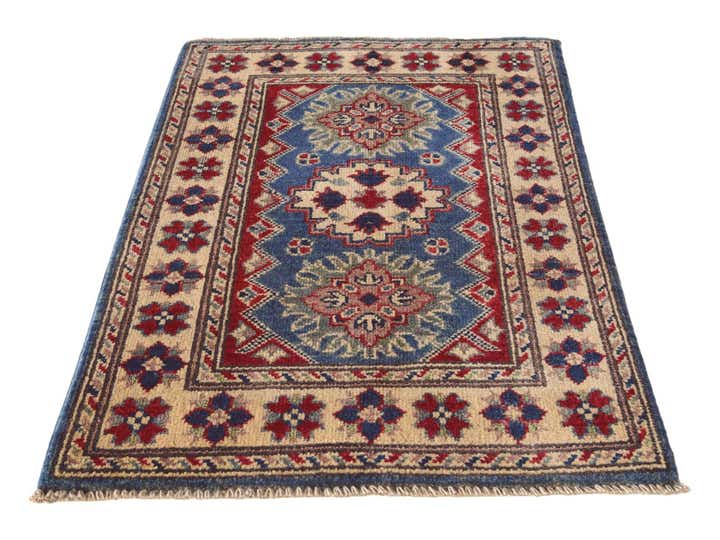 2' 1 x 3' Hand Knotted Kazak Rug