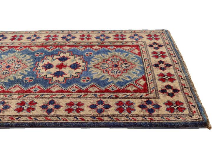 2' 1 x 3' Hand Knotted Kazak Rug