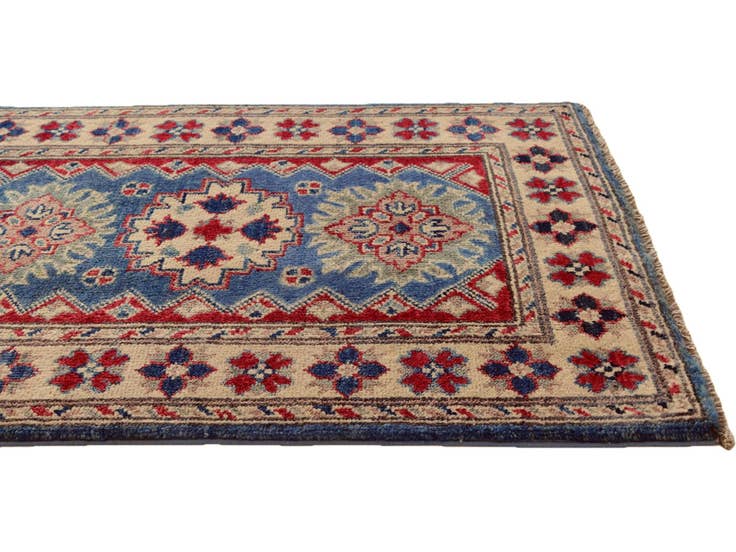 Detail image of 2' 1 x 3' Hand Knotted Kazak Rug
