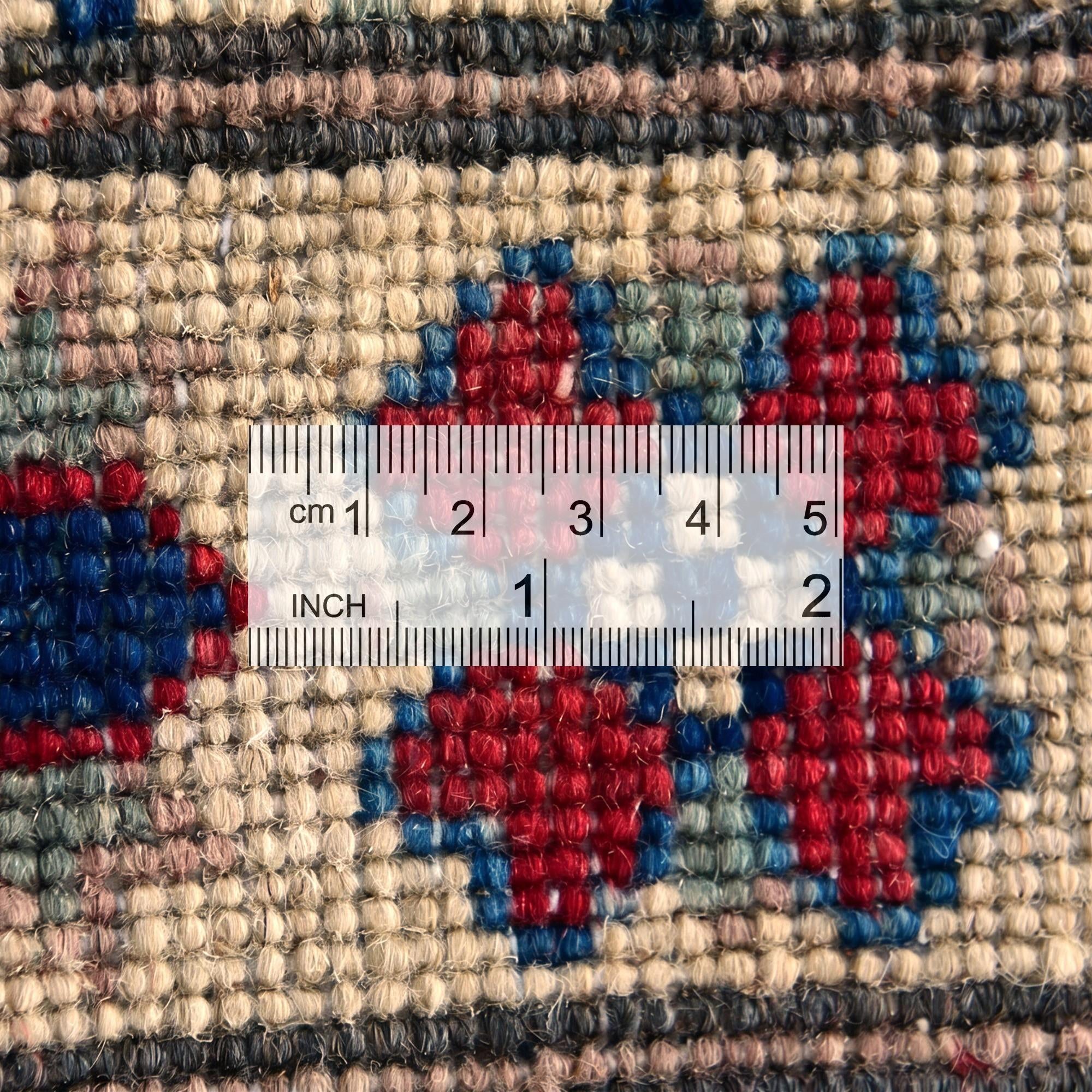 2' 1 x 3' Hand Knotted Kazak Rug