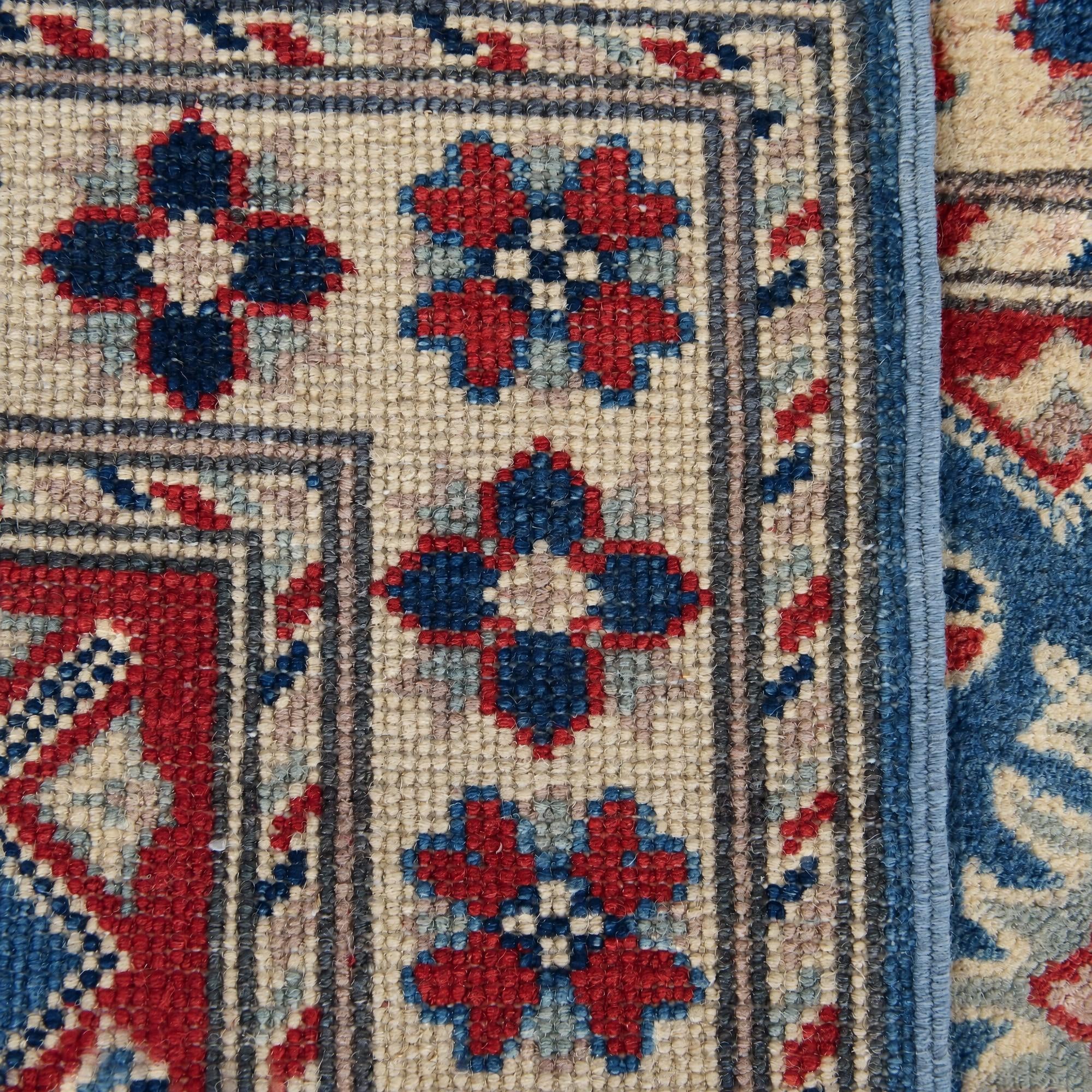 65cm x 90cm Hand Knotted Kazak Rug